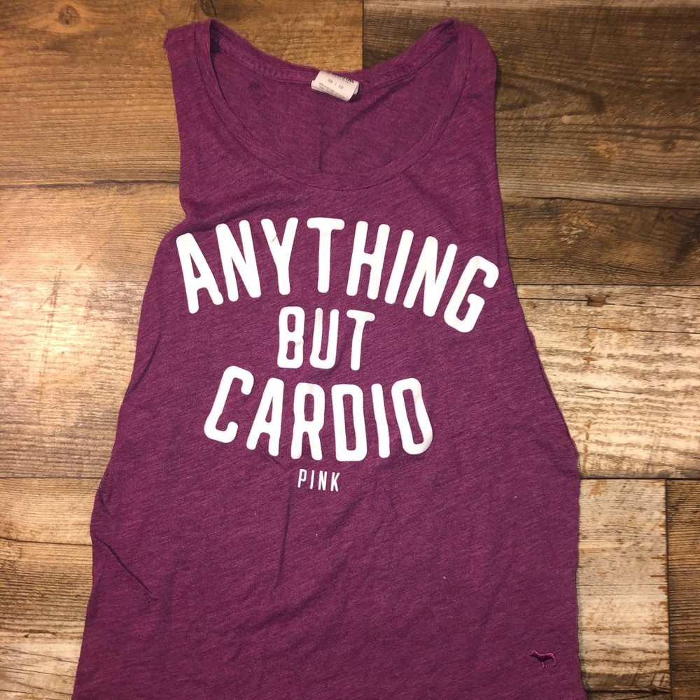 Victoria secret workout shirt runs larger